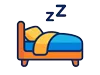 Additional sleeping set